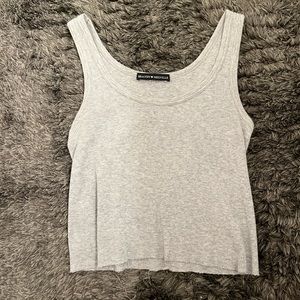 Brandy Melville grey basic tank
